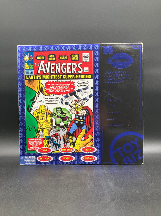 Avengers Earth’s Mightiest Heroes Toybiz Marvel Comics Collector’s Edition Avengers #1 Figure Set 1999