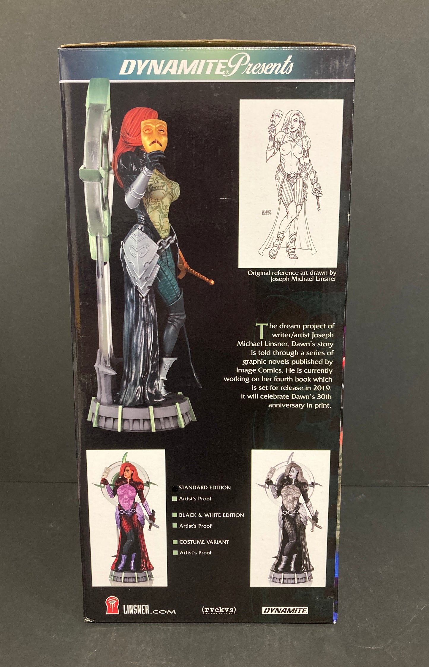 Dawn Dynamite Presents Limited Edition 285/705 Statue (Open)
