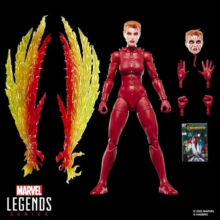 Phoenix (Rachel Summers) Hasbro Marvel Legends Excalibur #1 Comic Cover Figure