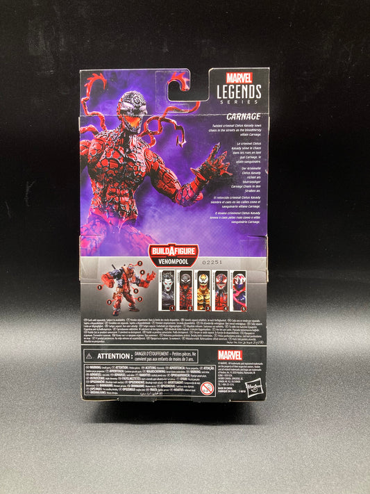 Carnage Hasbro Marvel Legends Venom Figure Venompool BAF 2020