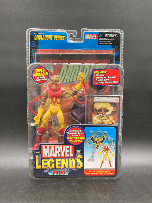 Pyro Toybiz Marvel Legends Onslaught Series Figure 2006
