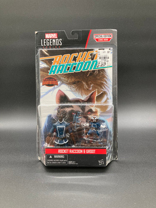 Rocket Raccoon & Groot Hasbro Marvel Legends 2015 Figures
