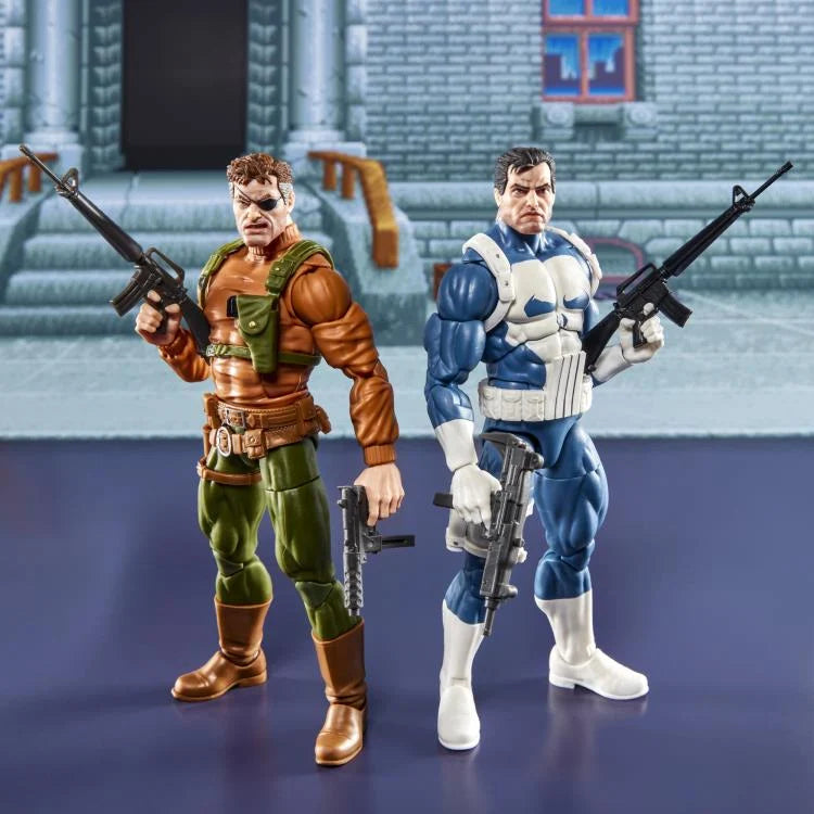 The Punisher & Nick Fury Hasbro Marvel Legends The Punisher Videogame GamerVerse Figure Set