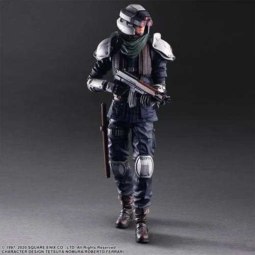 Final Fantasy VII Remake Shinra Security Officer Play Arts Kai Action Figure