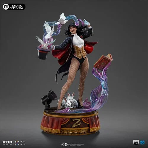 Zatanna DC Comics Deluxe 1/10 Art Scale Limited Edition Statue Iron Studios