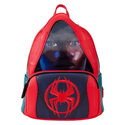 Spider-Man: Across the Spider-Verse Miles Morales Hoody Cosplay Mini-Backpack Loungefly