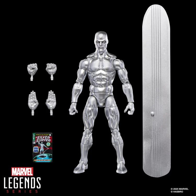 Silver Surfer Hasbro Marvel Legends Silver Surfer #1 Comic Cover Figure