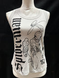 Gray Spider-Man Ribbed Tank