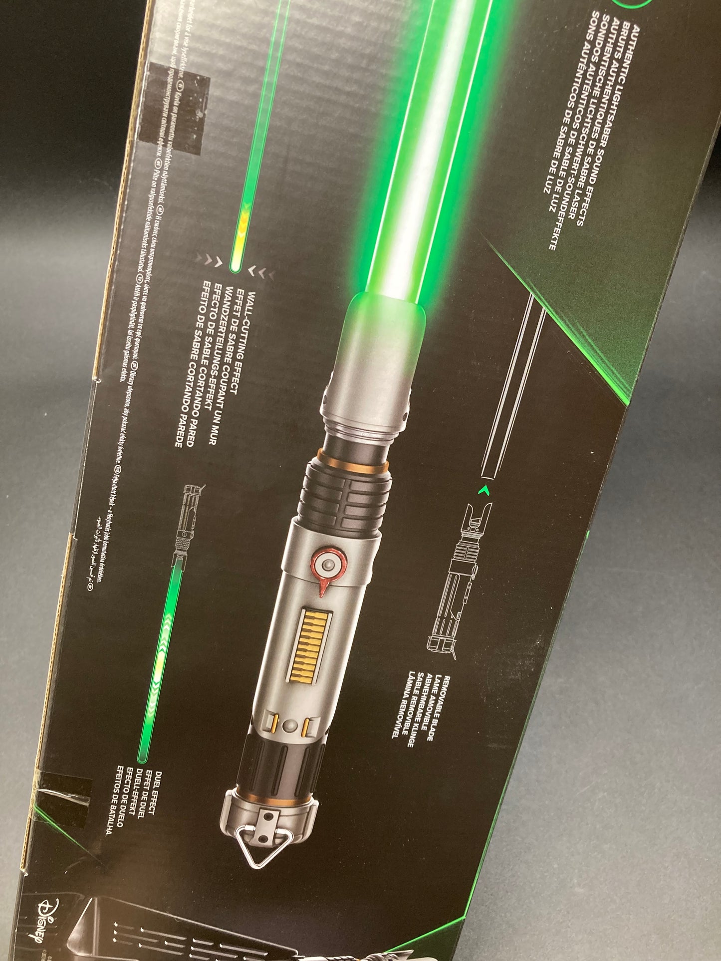 Sabine Black Series Wren Electronic Helmet & Force FX Lightsaber Hasbro Star Wars Cosplay Prop Bundle