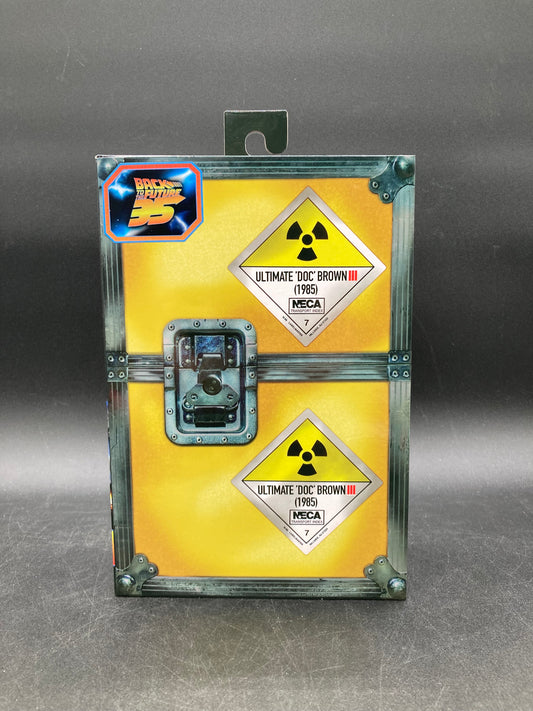 Ultimate ‘Doc’ Brown Hazmat Suit 1985) NECA Back To The Future 35th Anniversary Figure