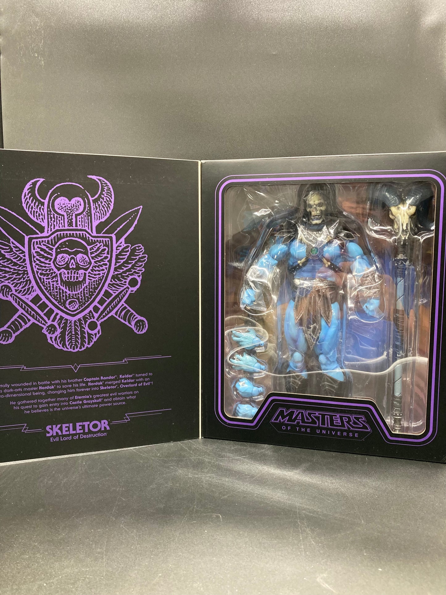 Skeletor MONDO 1/6 Scale Hot Topic Glow-In-The-Dark Figure