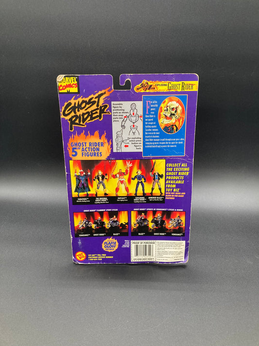 Ghost Rider Toybiz Glow In The Dark Exploding 1996 Figure