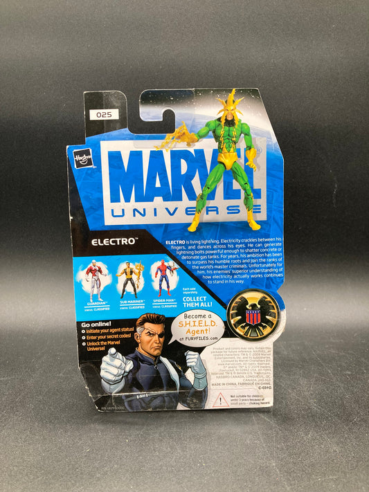 Electro Hasbro Marvel Universe Figure 2009