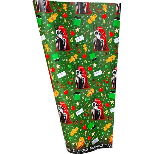 Krampus Seasons Greetings Wrapping Paper