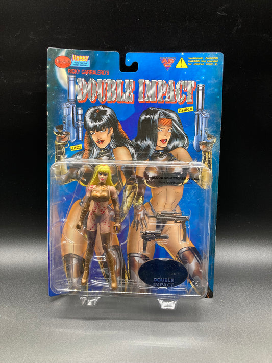 Blood Splattered Alexys Variant Skybolt Toyz Double Impact Figure 1998