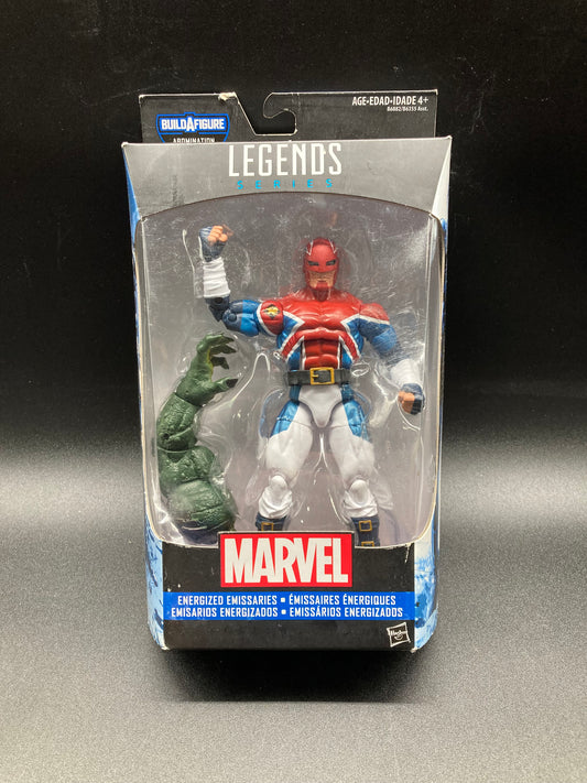 Captain Britain Hasbro Marvel Legends Energized Emissaries Figure Abomination BAF 2015