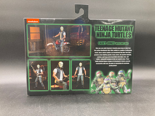 Casey Jones with Dirt Bike NECA Teenage Mutant Ninja Turtles Figure Set 2024