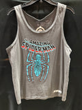 Men's Gray Spider-Man Tank