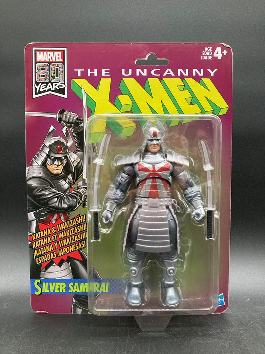 Silver Samurai Hasbro X-Men Retro Card Figure 80 Years 2018