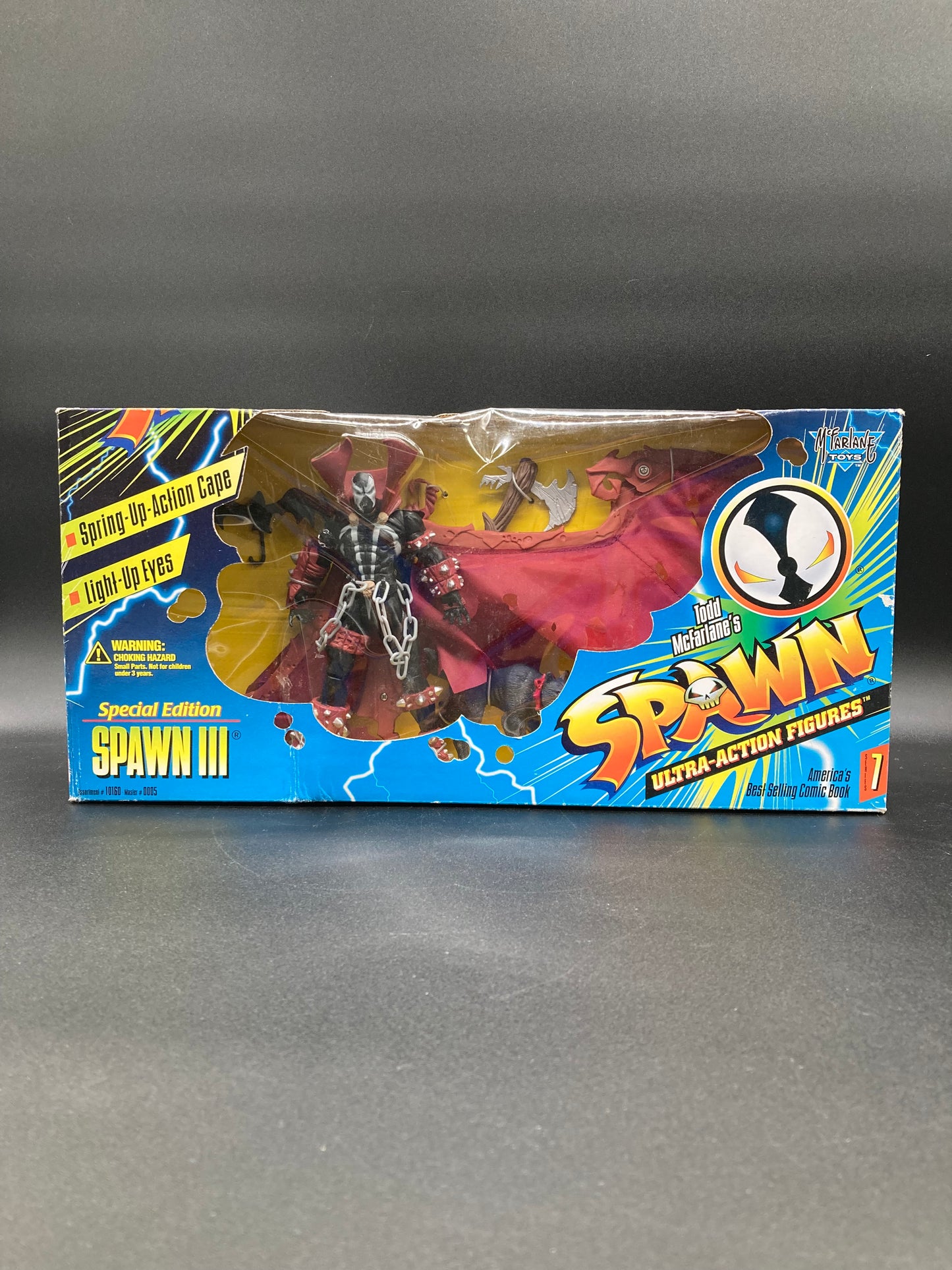 Spawn III Special Boxed Edition McFarlane Toys Spawn Series 7 Figure 1996 (opened)
