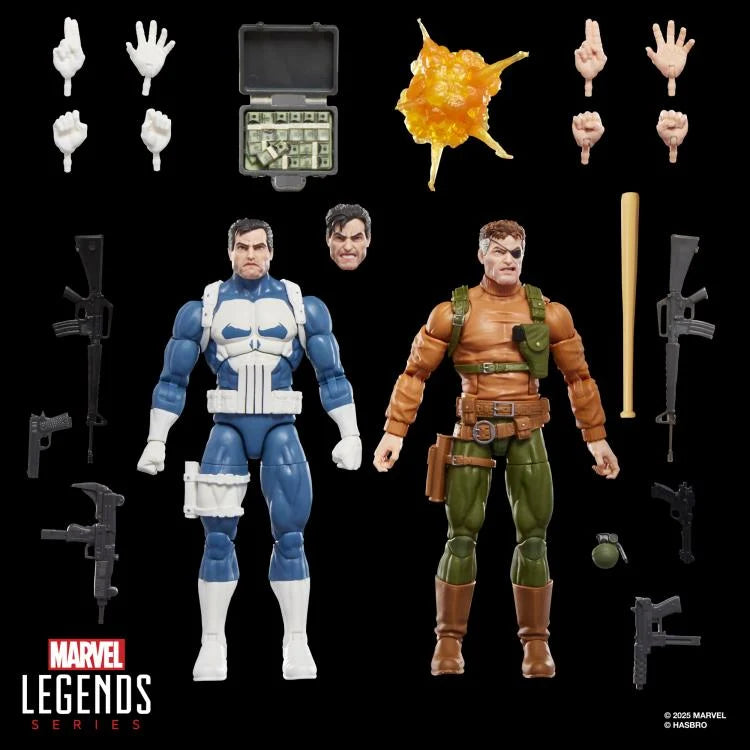 The Punisher & Nick Fury Hasbro Marvel Legends The Punisher Videogame GamerVerse Figure Set