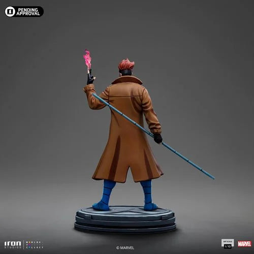 Gambit X-Men 97 1:10 Art Scale Statue Iron Studios Statue Marvel