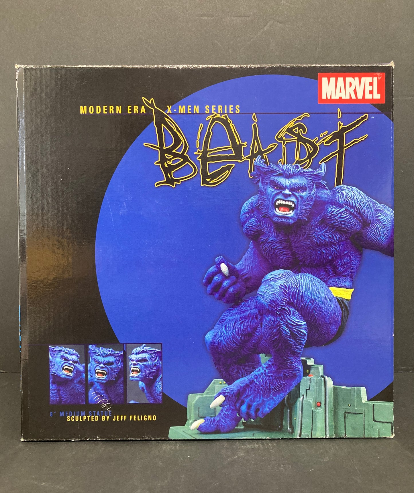 Beast Diamond Select Modern Era X-Men Series Limited 1/3000 Statue 2004 (Open)