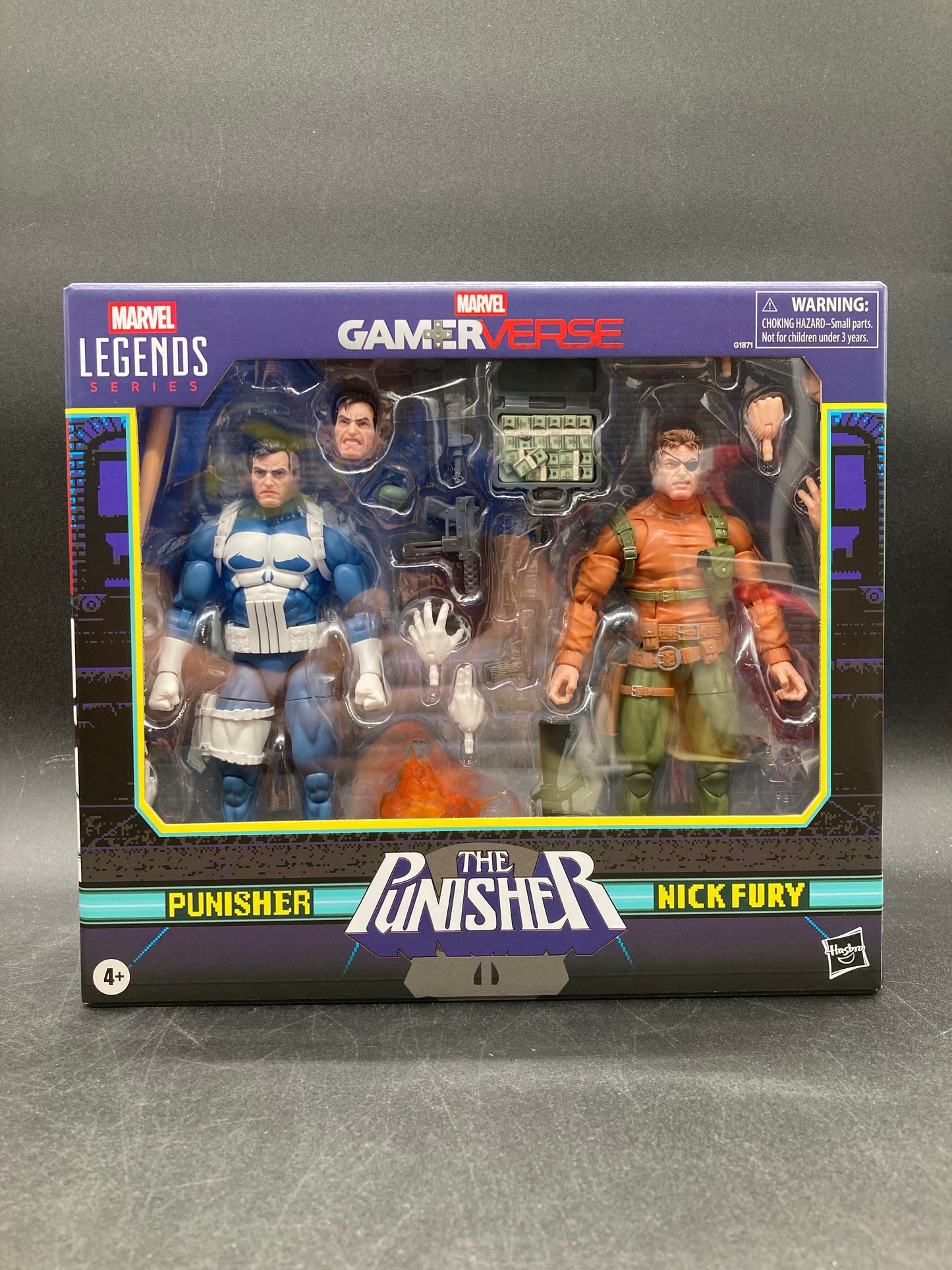 The Punisher & Nick Fury Hasbro Marvel Legends The Punisher Videogame GamerVerse Figure Set