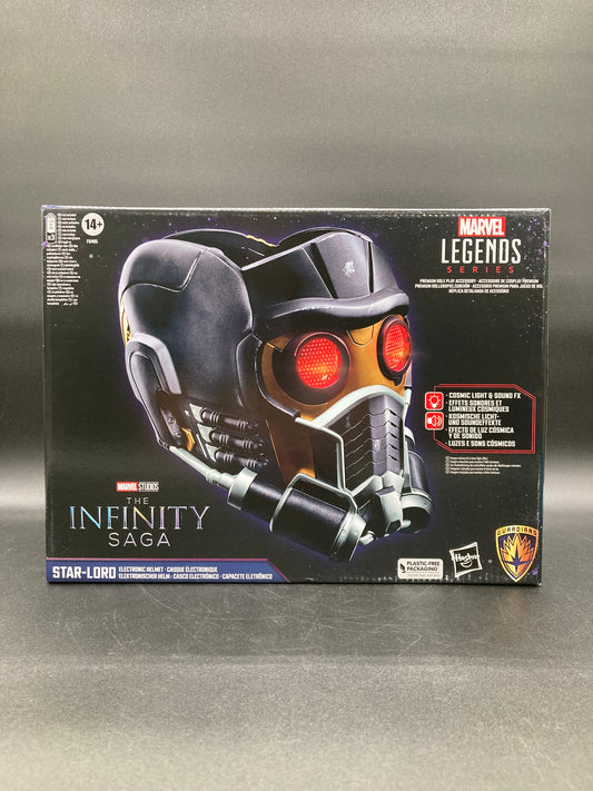 Starlord Electronic Helmet Hasbro Marvel Legends Series Infinity Saga 2023 Costume/Cosplay Accessory