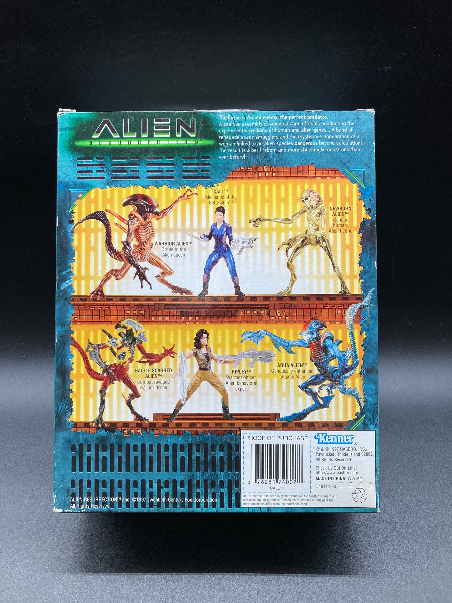 “Call” Kenner Alien Resurrection Figure 1997