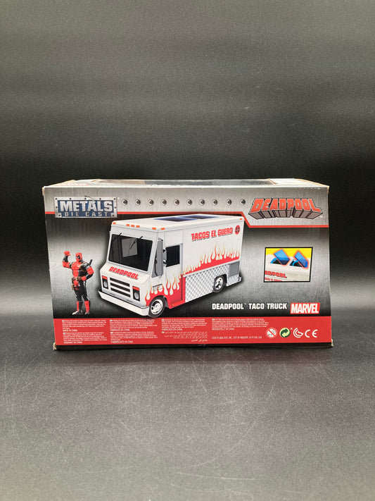 Deadpool Taco Truck JADA TOYS Metals Die Cast Figure & Vehicle Collectible Set 2018