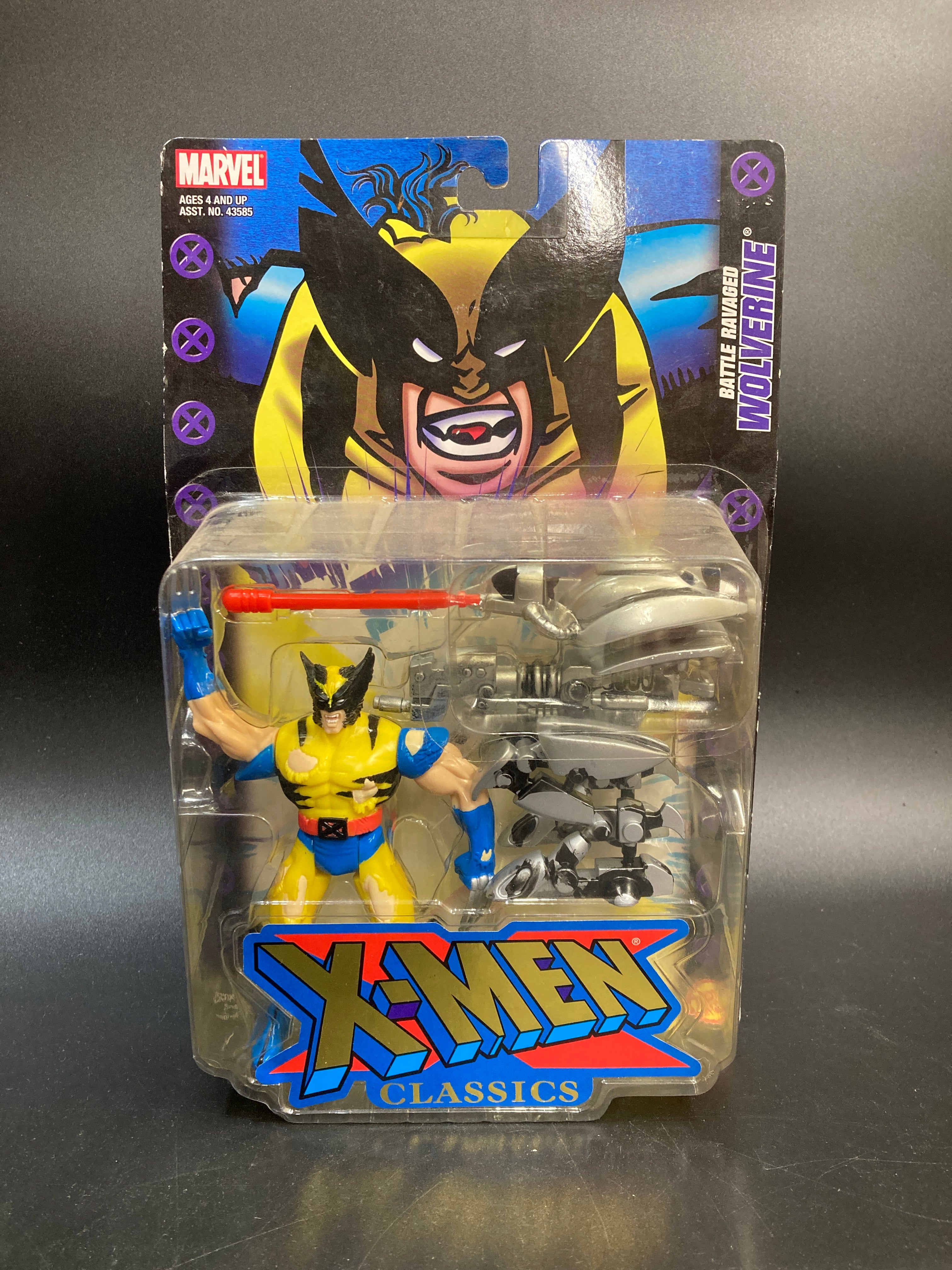 Battle Ravaged Wolverine X-Men Classics Toybiz 2000