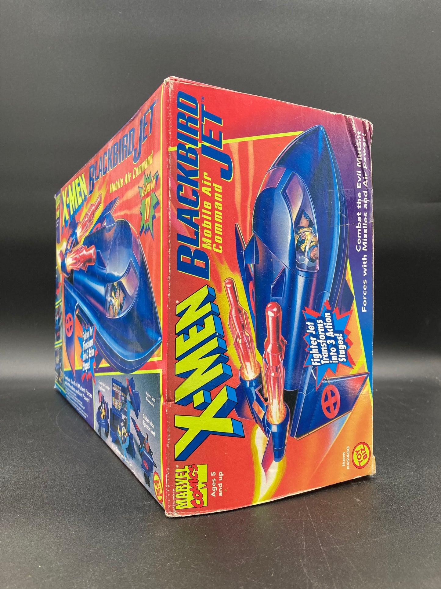 Blackbird Jet Mobil Air Command Toybiz X-Men Playset 1994