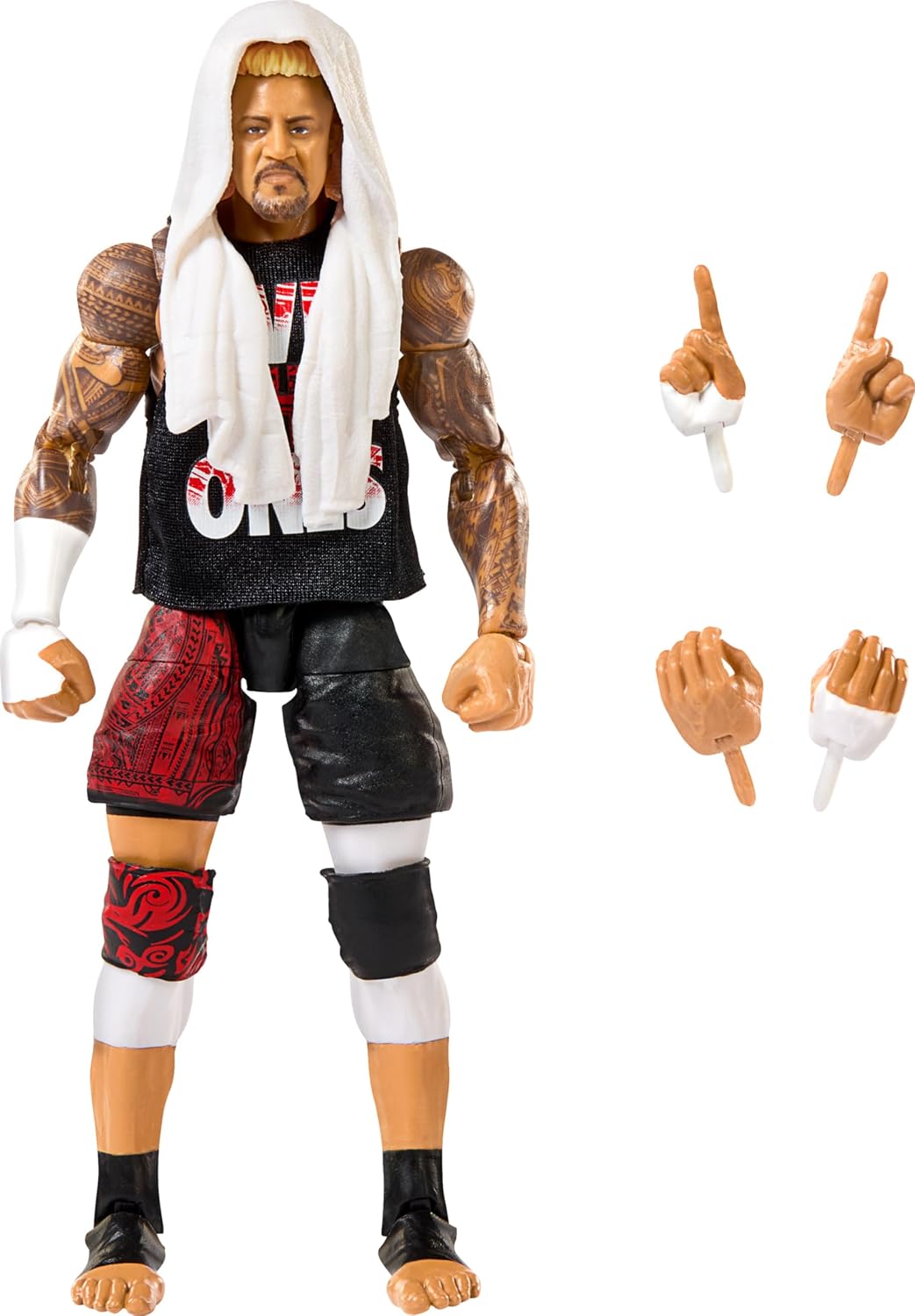 Solo Sikoa WWE: Elite Collection Series 104 Action Figure Mattel 2023