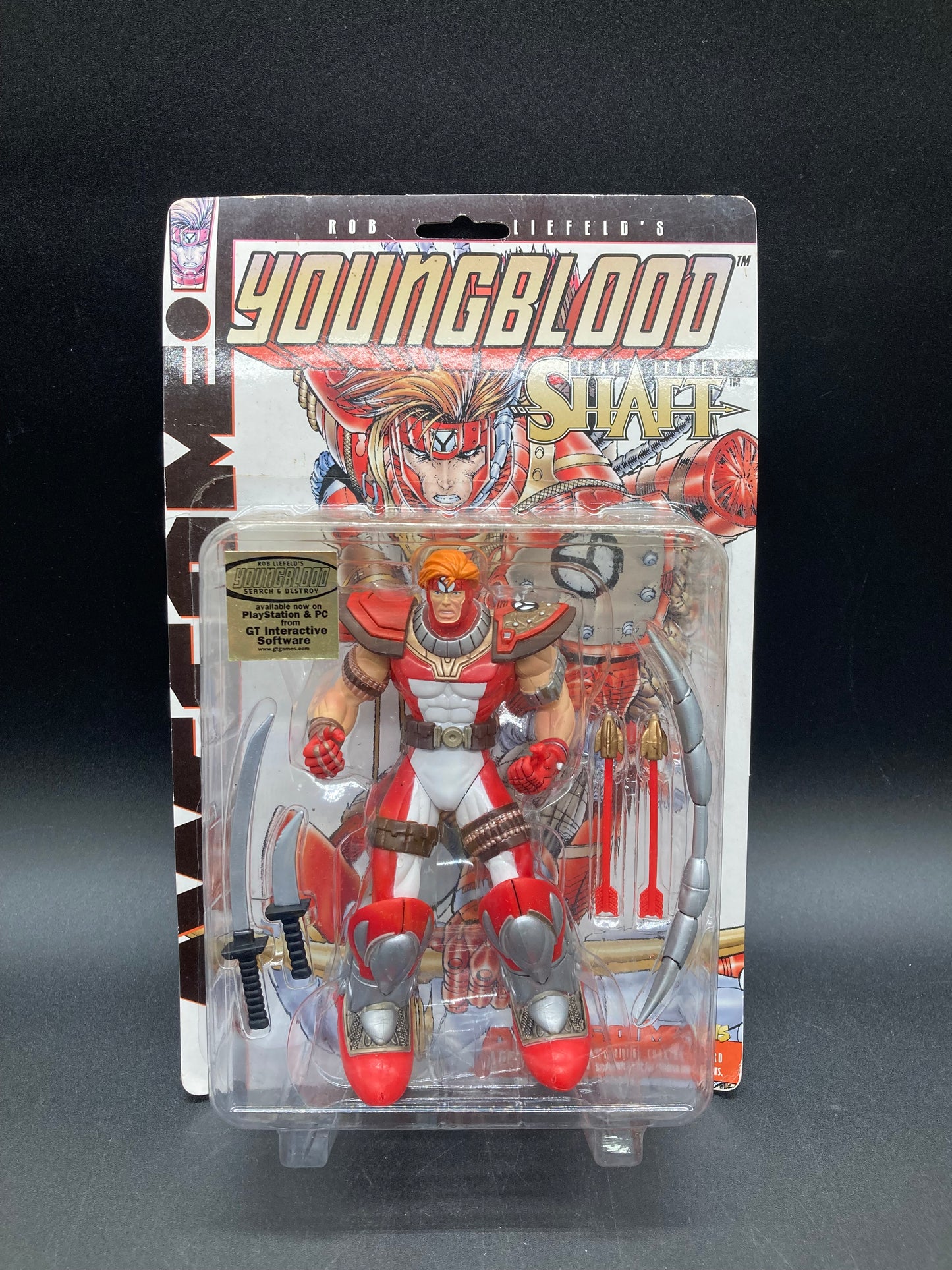 Team Leader Shaft Awesome Toys Youngblood Figure 1997