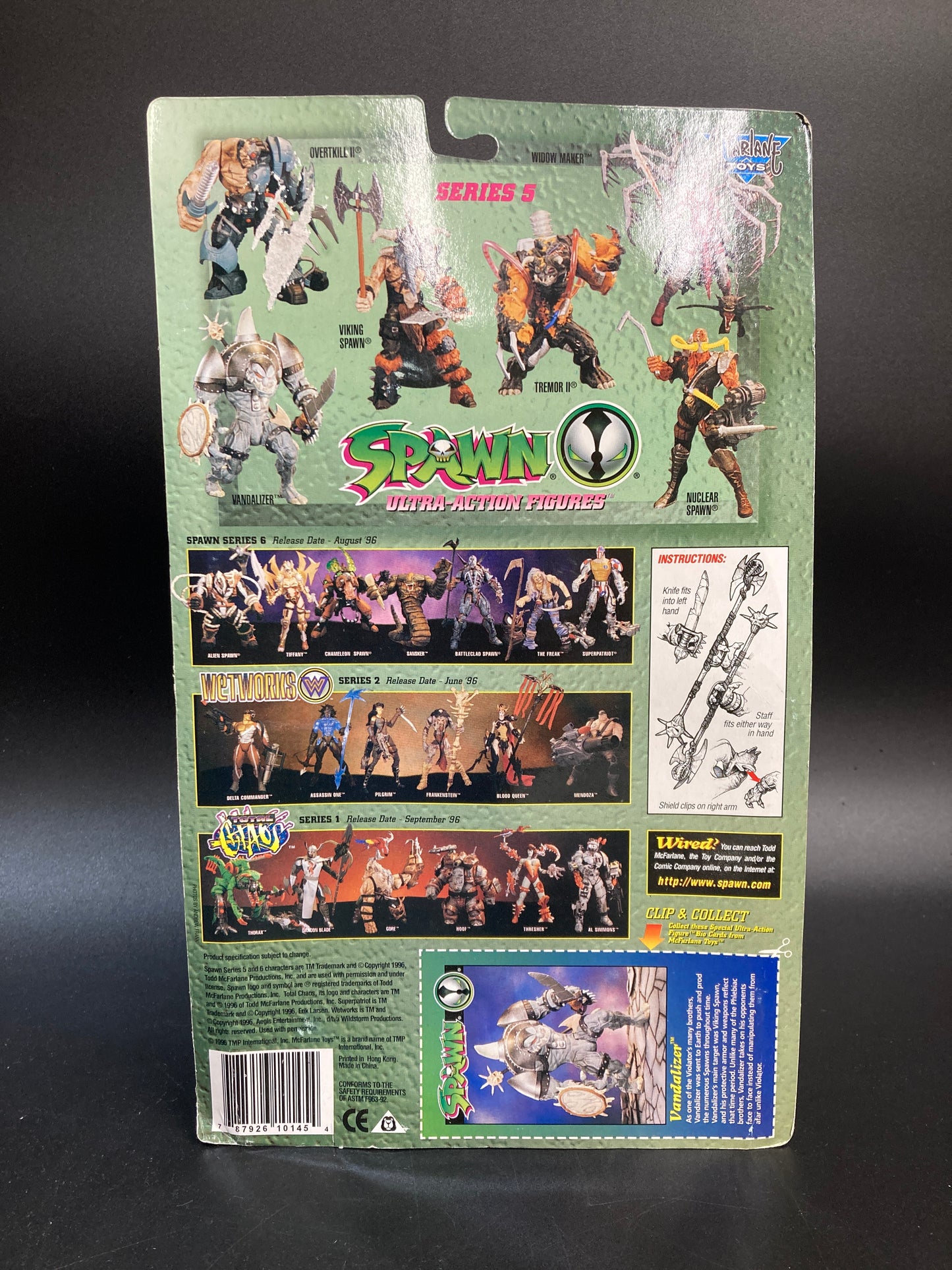 Vandalizer McFarlane Spawn Series 5 Figure 1996