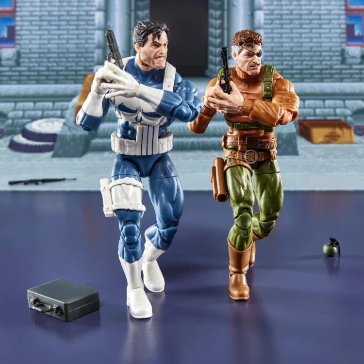 The Punisher & Nick Fury Hasbro Marvel Legends The Punisher Videogame GamerVerse Figure Set
