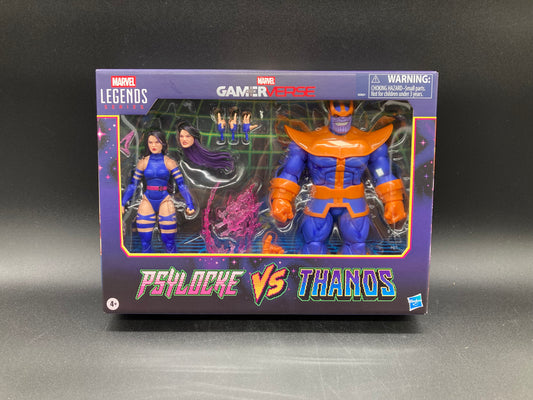 Psylocke VS Thanos Hasbro Marvel Legends GamerVerse Target Exclusive Figure Set 2025
