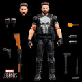 The Punisher TV Series Action Figure Marvel Legends Hasbro 2026 Figure and accessories.