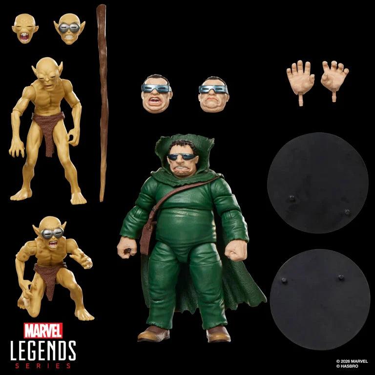 Mole Man & Moloids Marvel Legends Action Figure Set Hasbro 2026