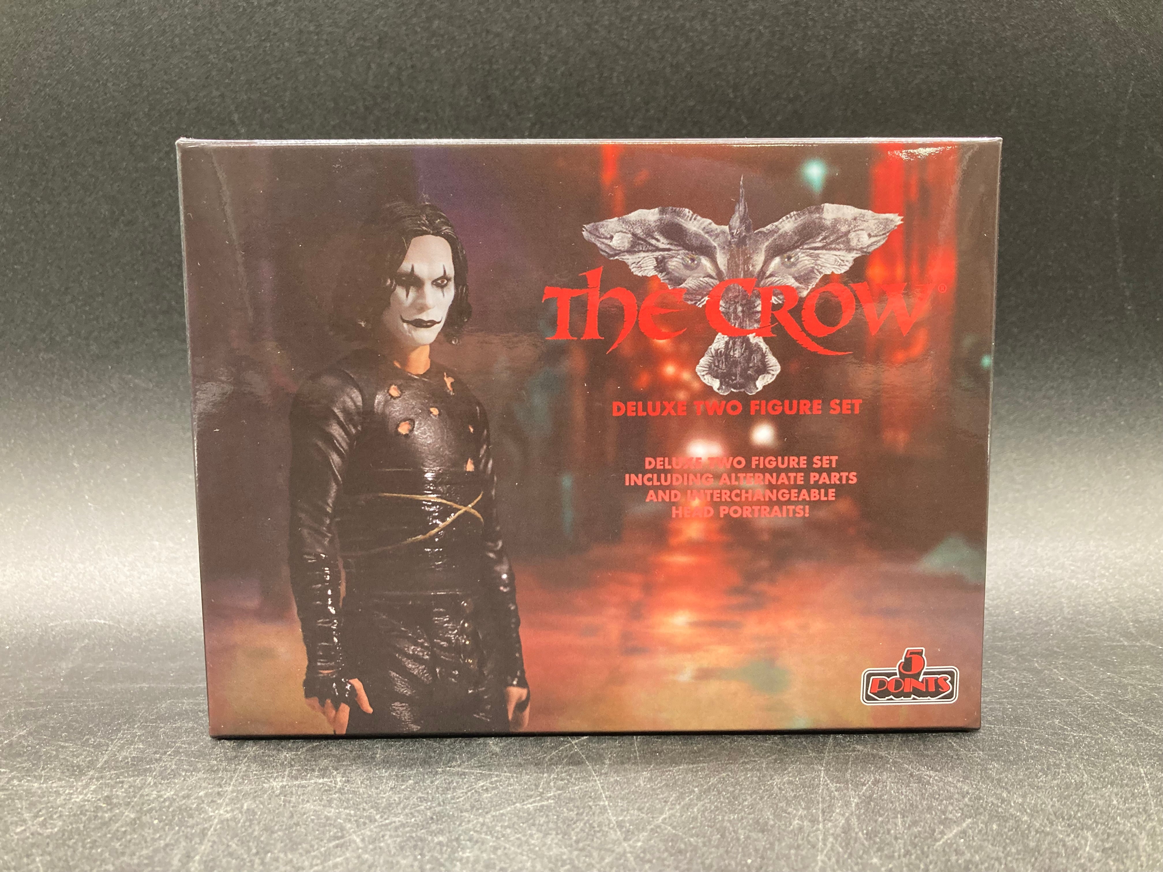 The Crow Deluxe 3.75 in. Action Figures Set Mezco Toyz 5 Points 2022