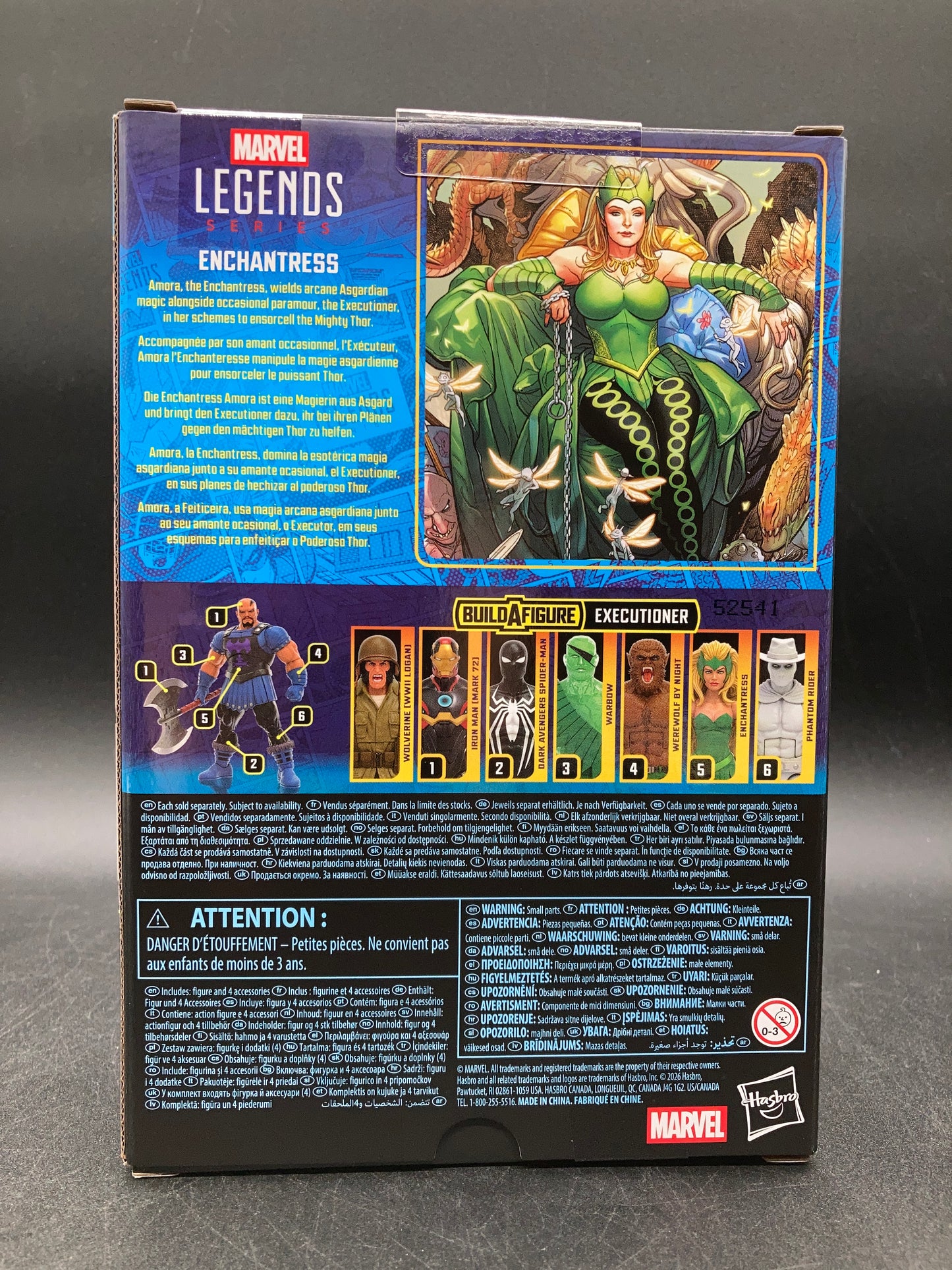 Enchantress Hasbro Marvel Legends Figure Executioner BAF 2025