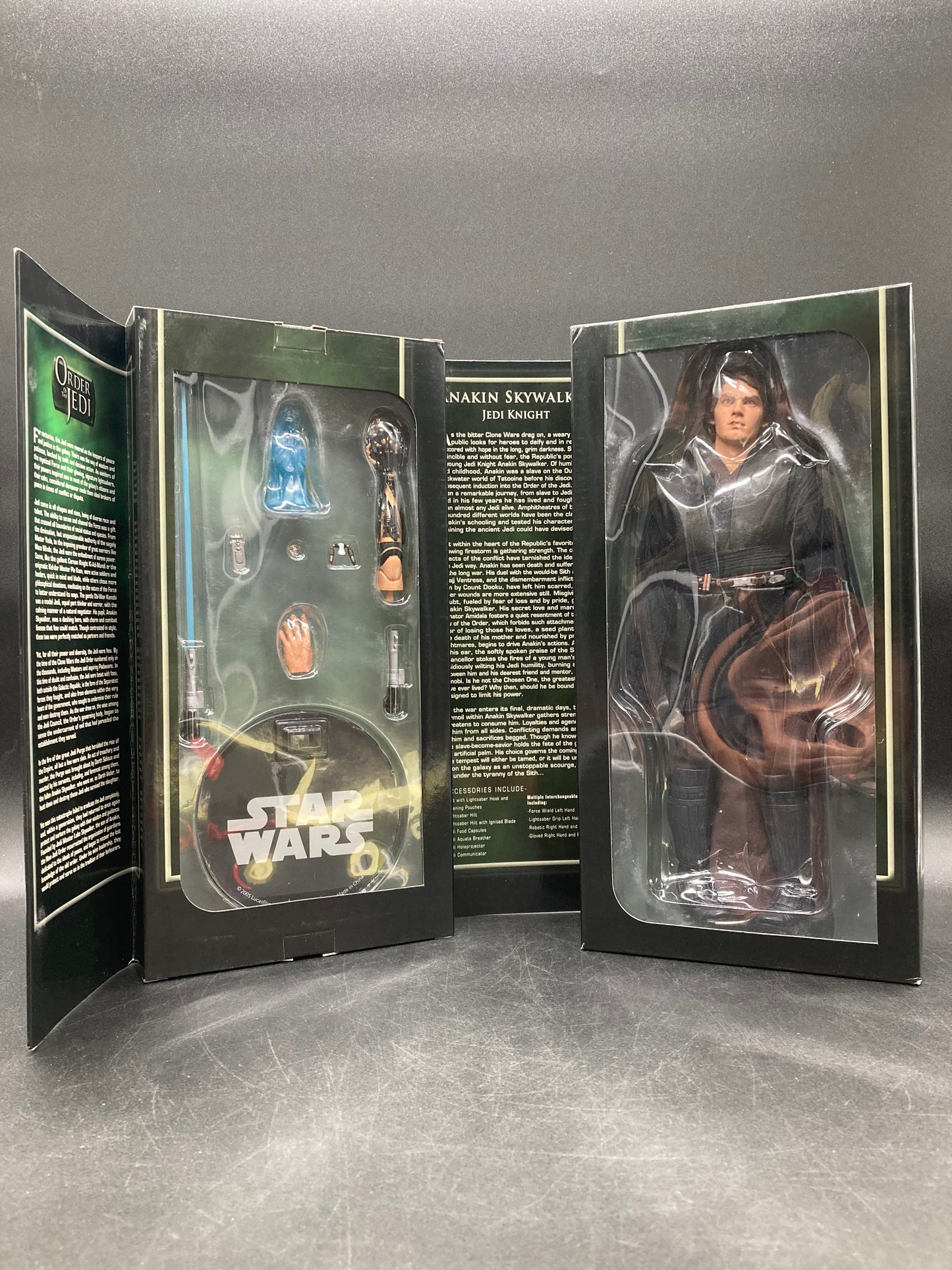 Anakin Skywalker Sideshow Collectibles Star Wars Order Of The Jedi 12” Exclusive Figure 2006