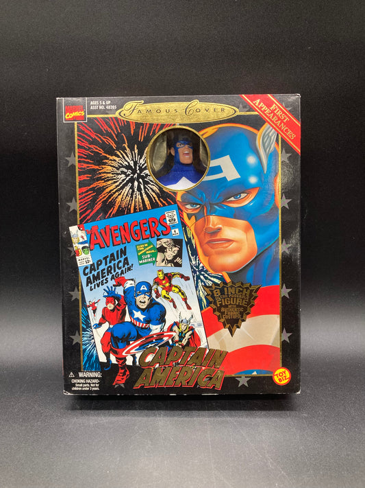 Captain America Toybiz Marvel Famous Cover Series Special Collector’s Edition Figure 1998