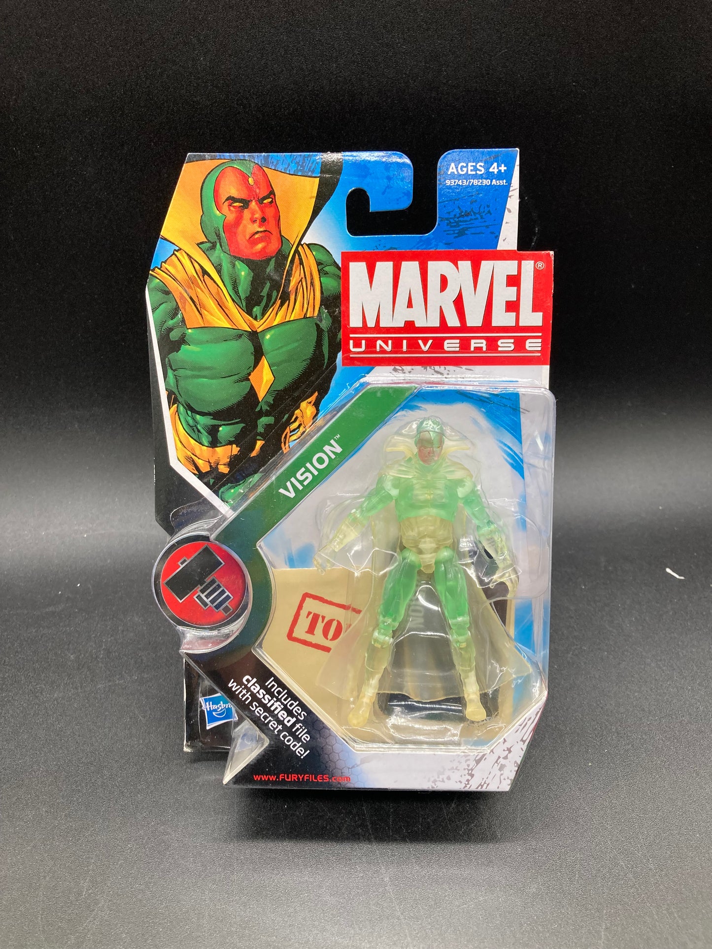 Vision Hasbro Marvel Universe Figure 2009