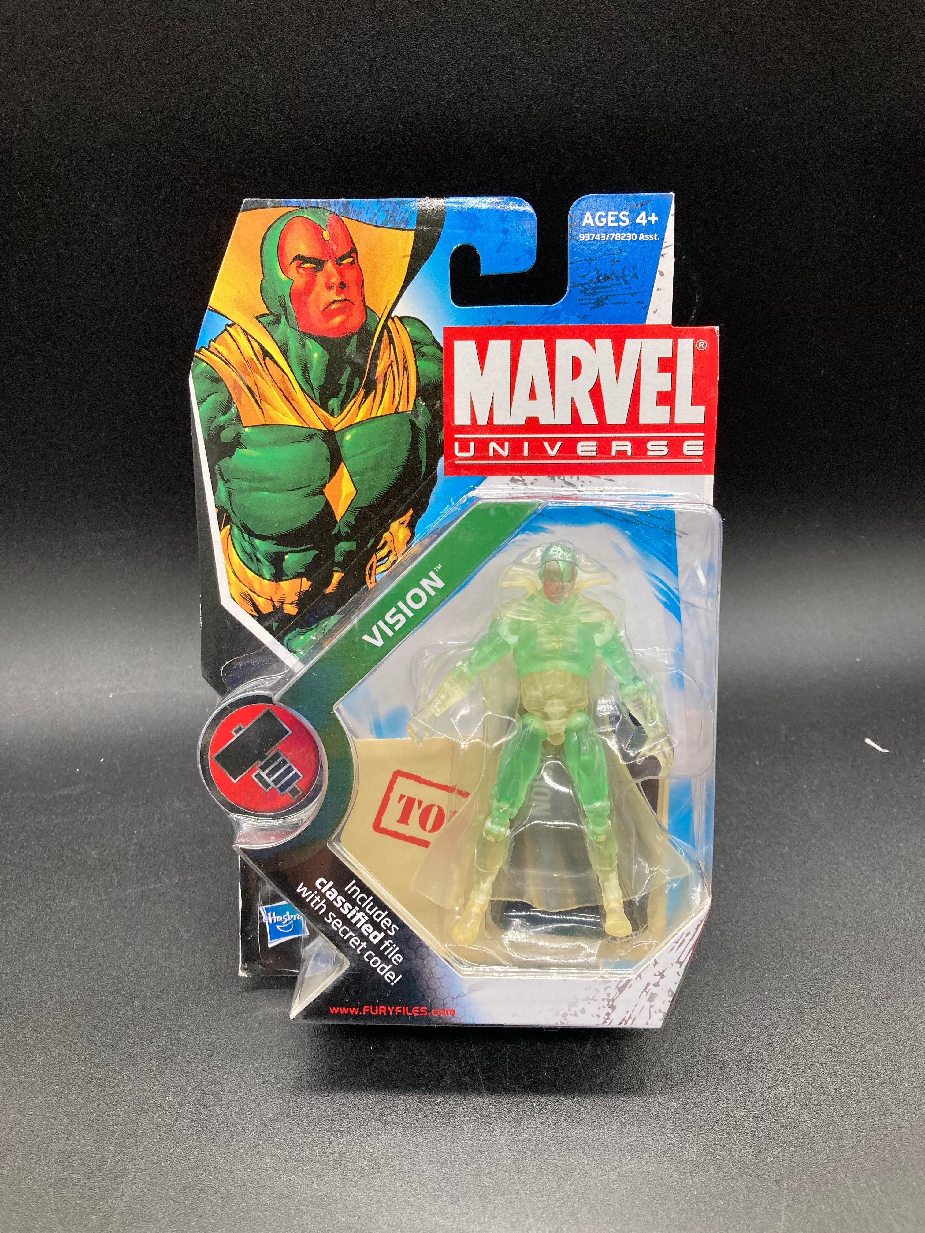 Vision Hasbro Marvel Universe Figure 2009