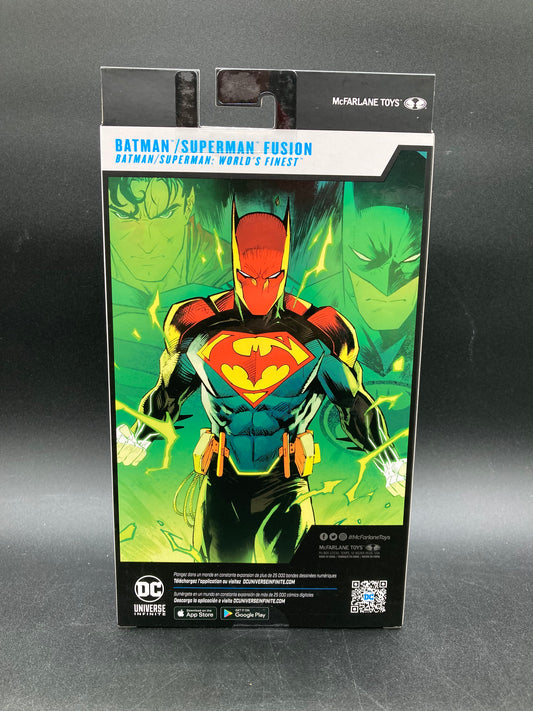 Batman/Superman Fusion (Green Variant) McFarlane DC Multiverse Batman/Superman: World’s Finest Platinum Edition Figure 2024