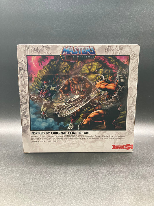 Hardak & Grizzlor Mattel Masters Of The Universe Concept Art Sketch Series Figure Set 2024