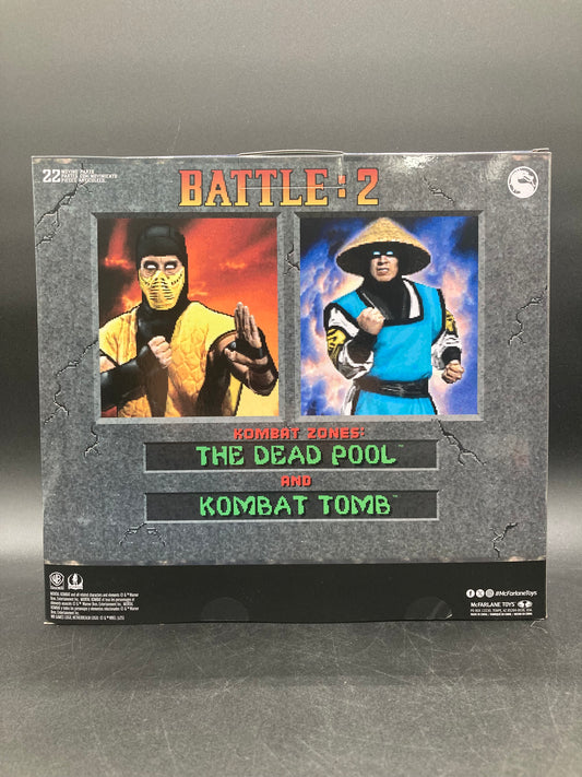 Scorpion VS Raiden McFarlane Mortal Kombat Klassic Battle:2 Figure Set 2025
