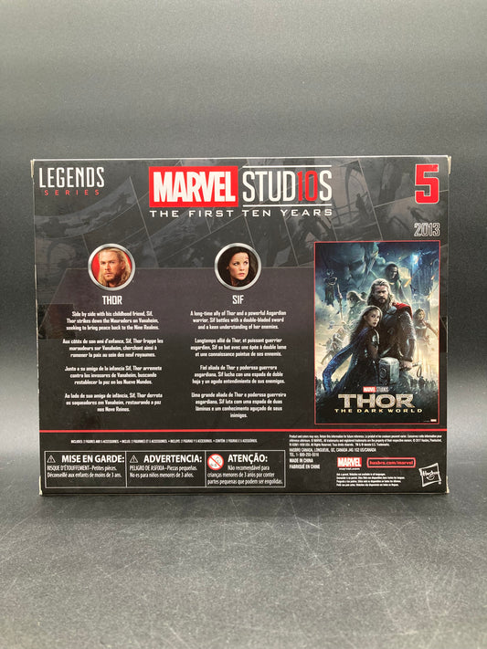 Thor & Lady Sif Hasbro Marvel Legends Thor Dark World Figure Set 2017